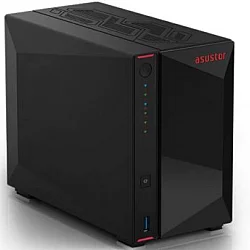 ASUSTOR NAS Storage Server Nimbustor 2 Gen2 AS5402T, 2x 3.5, 4x M.2, Mrežni, UPnP Media server