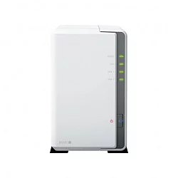 SYNOLOGY NAS DS223j, Tower, 2-bays 3.5 SATA HDD/SSD, CPU 4-core 1.7 GHz, 1 GB DDR4, LAN, USB