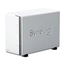 SYNOLOGY NAS DS223j, Tower, 2-bays 3.5 SATA HDD/SSD, CPU 4-core 1.7 GHz, 1 GB DDR4, LAN, USB