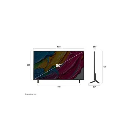 LG 50QNED80A3A 4K HDR Smart QNED TV 2025 cena 