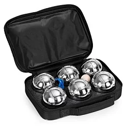 Bolzz Set za igru boćanja – Petanque, 6 kugli + kofer i dodaci
