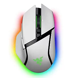 RAZER Basilisk V3 Pro 35K - Ergonomic Wireless Gaming Mouse - White Edition
