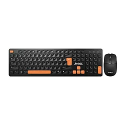 JEDEL Combo Set bezicni WS750 crno-narandzasta
