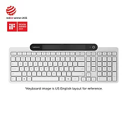 LENOVO 800 Self-Charging Bluetooth Keyboard-Greek 319 (GY41R69591)