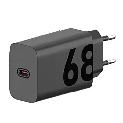 MOTOROLA 68W TurboPower USB-C Crni Punjač