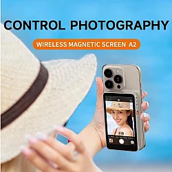 3G Selfie monitor magnetic A2 srebrni