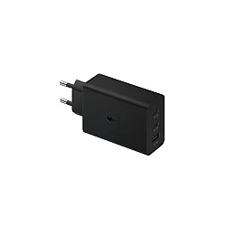 SAMSUNG Kućni punjač 65W 2xUSB + Type C EP-T6530-NBE crni FULL ORG