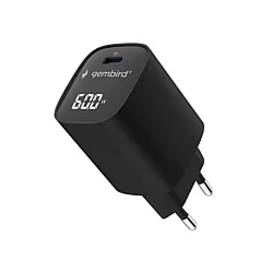 GEMBIRD GEMBIRD TA-UC-1C-PD60LCD-01-BK Gembird USB punjac 60W USB Type-C fast charger, LCD, black