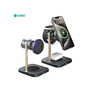 3G Coteci Wireless punjac BS-025 3u1 za mobilni telefon/slusalice/pametni sat crni