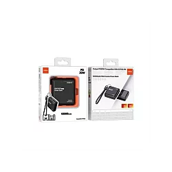 MOXOM MX-PB162 Mini Cookie PD20W + SCP22.5W 10000mAh Power Bank crni
