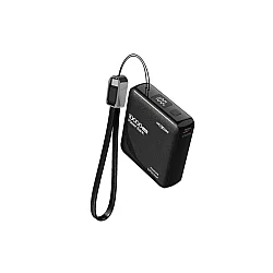 MOXOM MX-PB162 Mini Cookie PD20W + SCP22.5W 10000mAh Power Bank crni