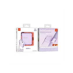 MOXOM MX-PB162 Mini Cookie PD20W + SCP22.5W 10000mAh Power Bank ljubičasti
