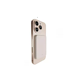 PURO MagSafe power bank 4200mAh bežična eksterna baterija Bež