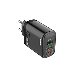 MOXOM MX-HC74 2xUSB-C 65W USB-A 60W 5A kućište punjača crno