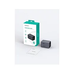 Aukey Kućni punjač PA-C3 Fast 3-port 67W GaN