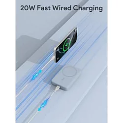 Aukey Power Bank PB-MS04 20W MagFusion 10000Mah Wireless