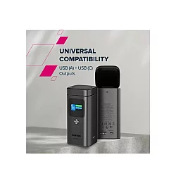CANYON Qi2 magnetic power bank OnPower 150 15000mAh Aluminium Dark grey
