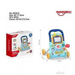 HK MINI Muzička guralica sa piši briši tablom (A070529)