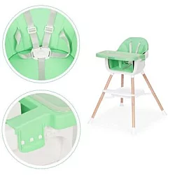 ECO TOYS Hranilica za bebe 2u1 Green