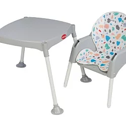Playtime 614 Stolica za hranjenje 2u1 siva