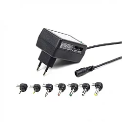 GEMBIRD EG-MC-008 Gembird 12W Univerzalni AC-DC adapter 220V/12W na 3,4.5,5,6,7.5,9,12V 1A max