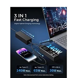LENOVO 140W Laptop PowerBank 20000 mAh