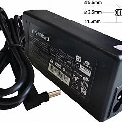 GEMBIRD NPA65-200-3250 (IB03) punjač za laptop 65W-20V-3.25A, 5.5x2.5mm Black (819) 38964