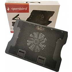 GEMBIRD N2000FS hladnjak za laptop 15-17'' 140mm Fan-Control, 2xUSB, 370x265mm, Ergo Stand(631) 19071