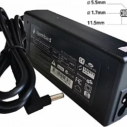 GEMBIRD NPA90-190-4740 (AC09) punjač za laptop 90W-19V-4.74A, 5.5x1.7mm yellow (983) 38949