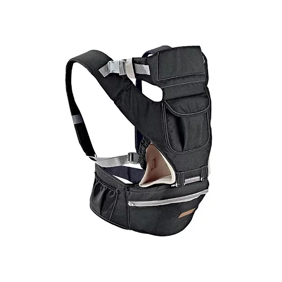 BBO Gobaby kengur nosiljka za bebe Black do 15 kg