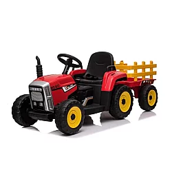 ARISTOM 261 Dečiji traktor sa prikolicom crveni
