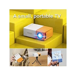 MS MOBILE Mini Led projektor YG300 narandžasti