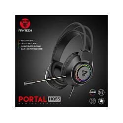 FANTECH Slušalice Gaming HQ55 Portal crne