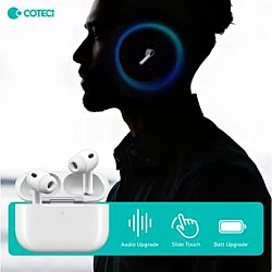 3G Bluetooth slušalice Coteci Smart Pods Pro 3 bele