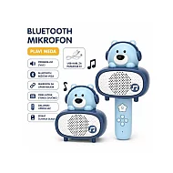 3G Bluetooth mikrofon Bear plavi