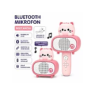 3G Bluetooth mikrofon Cat rozi