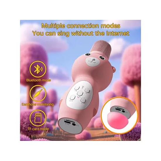 3G Mikrofon K6 roze