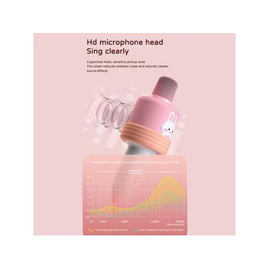 3G Mikrofon K7 roze