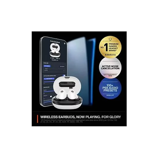SteelSeries Arctis GameBuds White Multiplatform Gaming bubice
