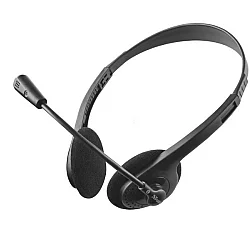 TRUST Primo Chat Headset crni