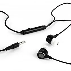 GEMBIRD MHS-EP-001 Metal MP3 slušalice sa mikrofonom black (1x3,5mm)