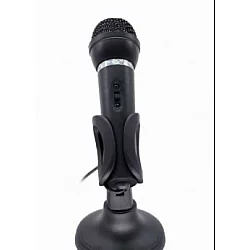 GEMBIRD MIC-D-04 kondenzatorski mikrofon sa stalkom 3,5mm, black