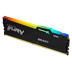 KINGSTON DIMM DDR5 64GB 5600MT/s KF556C40BBA-64 FURY Beast Black RGB EXPO