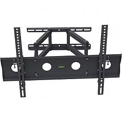 ALPHA Nosač za TV/32''- 80''/TILT/NAGIB 0~-10°/ROTACIJA ±45°/VESA 600x400/težina do 50kg/8-42 cm od zida/crn
