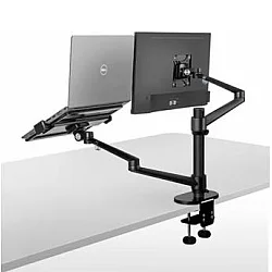 3G Nosac dvostruki stoni za LCD i notebook crni