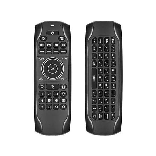 GEMBIRD GMB-G7BTS AIR MOUSE Android TV Box Remote Control, Unique Design, Mini keyboard