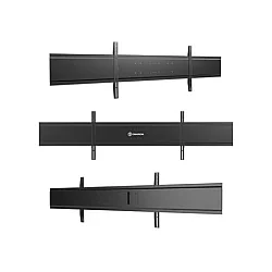 ONKRON Dual Screen VESA Panel Accessory for TS1881 Mobile TV Stand up to 90.9 kg, Black