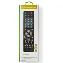 NEDIS TVRC2200BK Univerzalni daljinski upravljac, kontrolise 10 uredjaja za 250brendova TV-a (alt TVRC2100