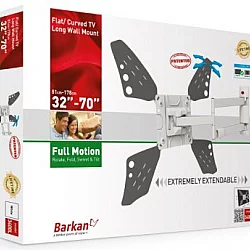 BARKAN 3400LW.W LCD TV zidni nosač do 70 za ravne i zakrivljene televizore
