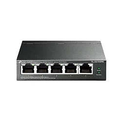 TP LINK LAN Switch TL-SG105PE 5port 10/100/1000Mbps/4PoE/Metal